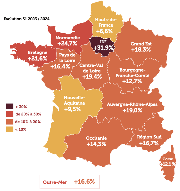 Augmentation des pertes demploi sur lensemble du territoire